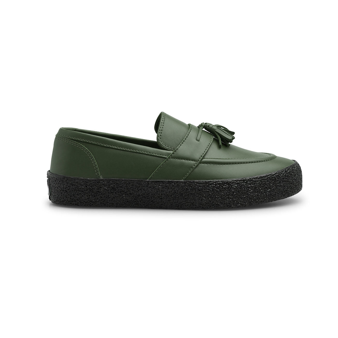 VM005-Loafer Leather (Dark Green/Black) – Last Resort AB
