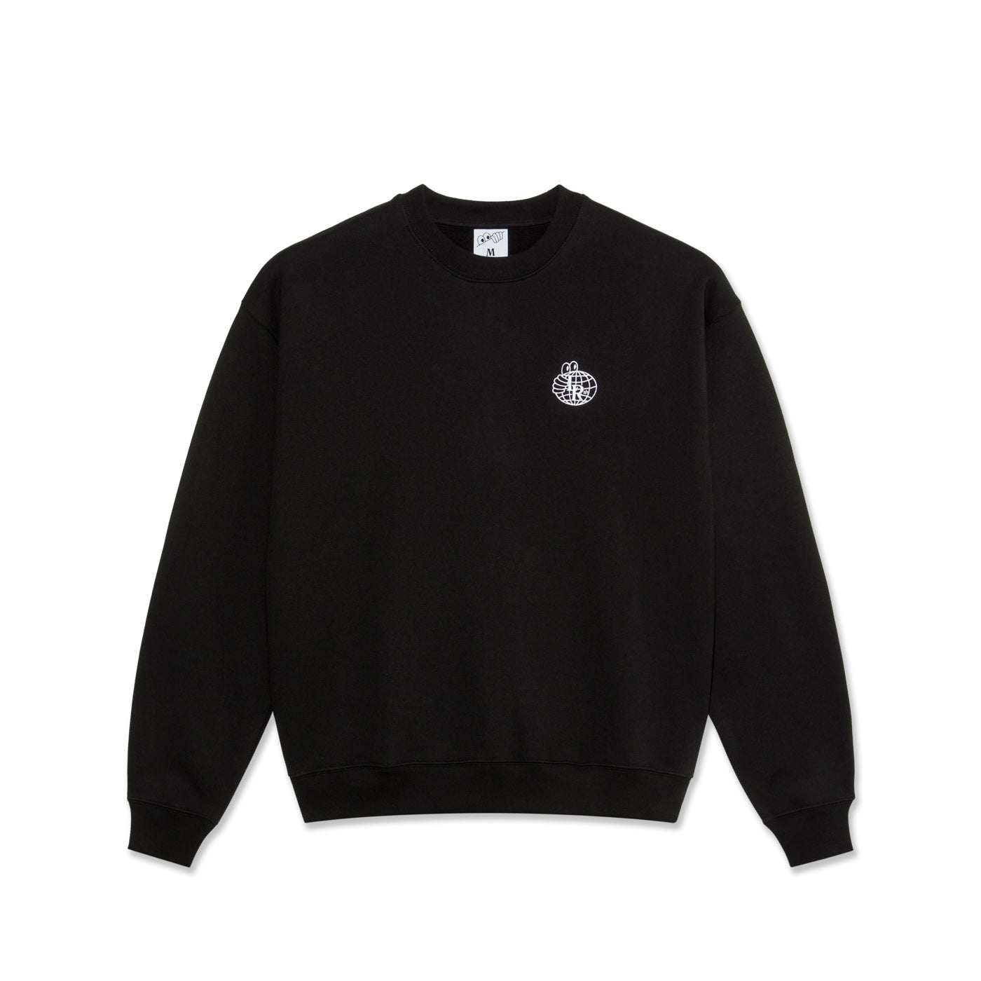 Atlas Monogram Crewneck (Black) – Last Resort AB