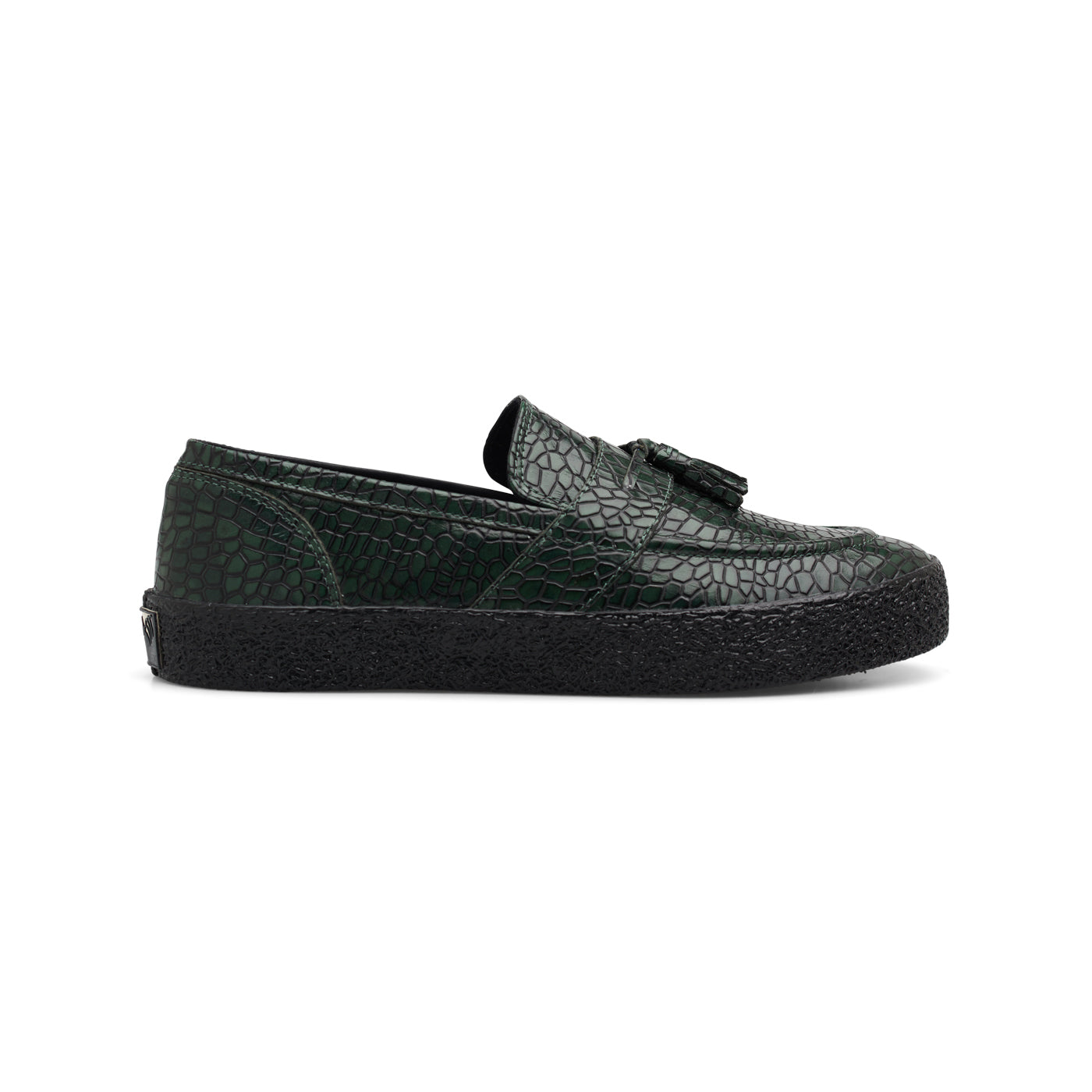 VM005-Loafer Leather (Reptile Green/Black) – Last Resort AB