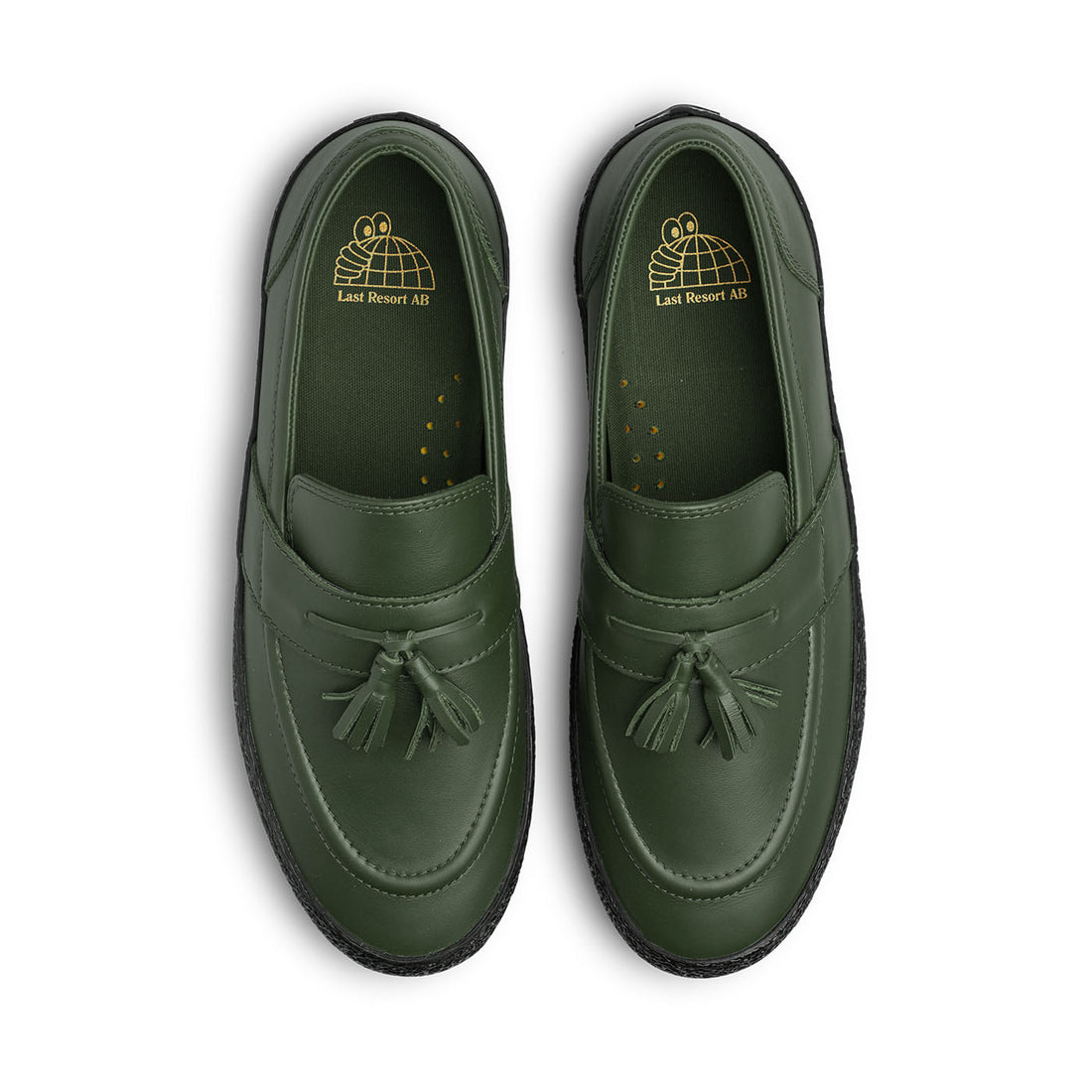 国内配送 LastResort AB VM002 ATELJE LEATHER DARK GREEN/BLACK 