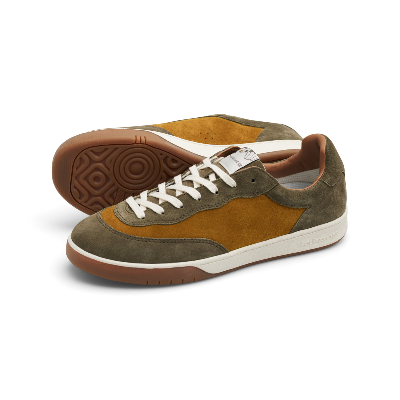 CM001-Lo Suede (New Olive/Golden Brown/White/Gum)