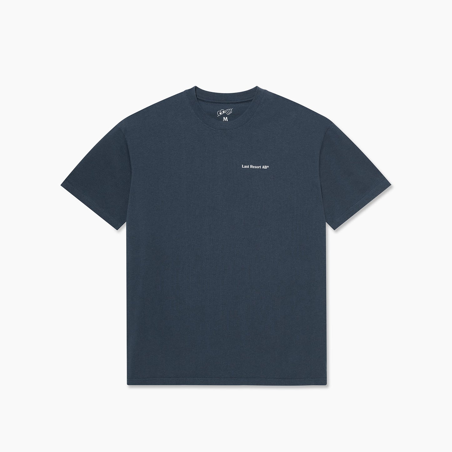 Script SS Tee (Dress Blue)