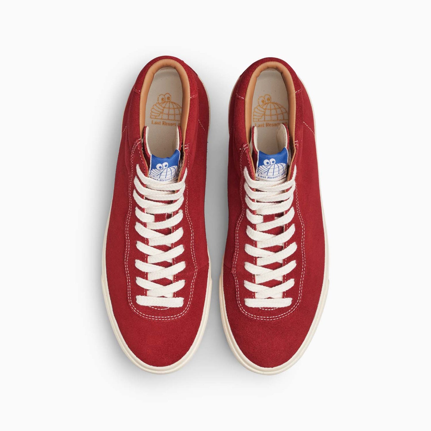 VM001-HI Suede (Old Red/White)