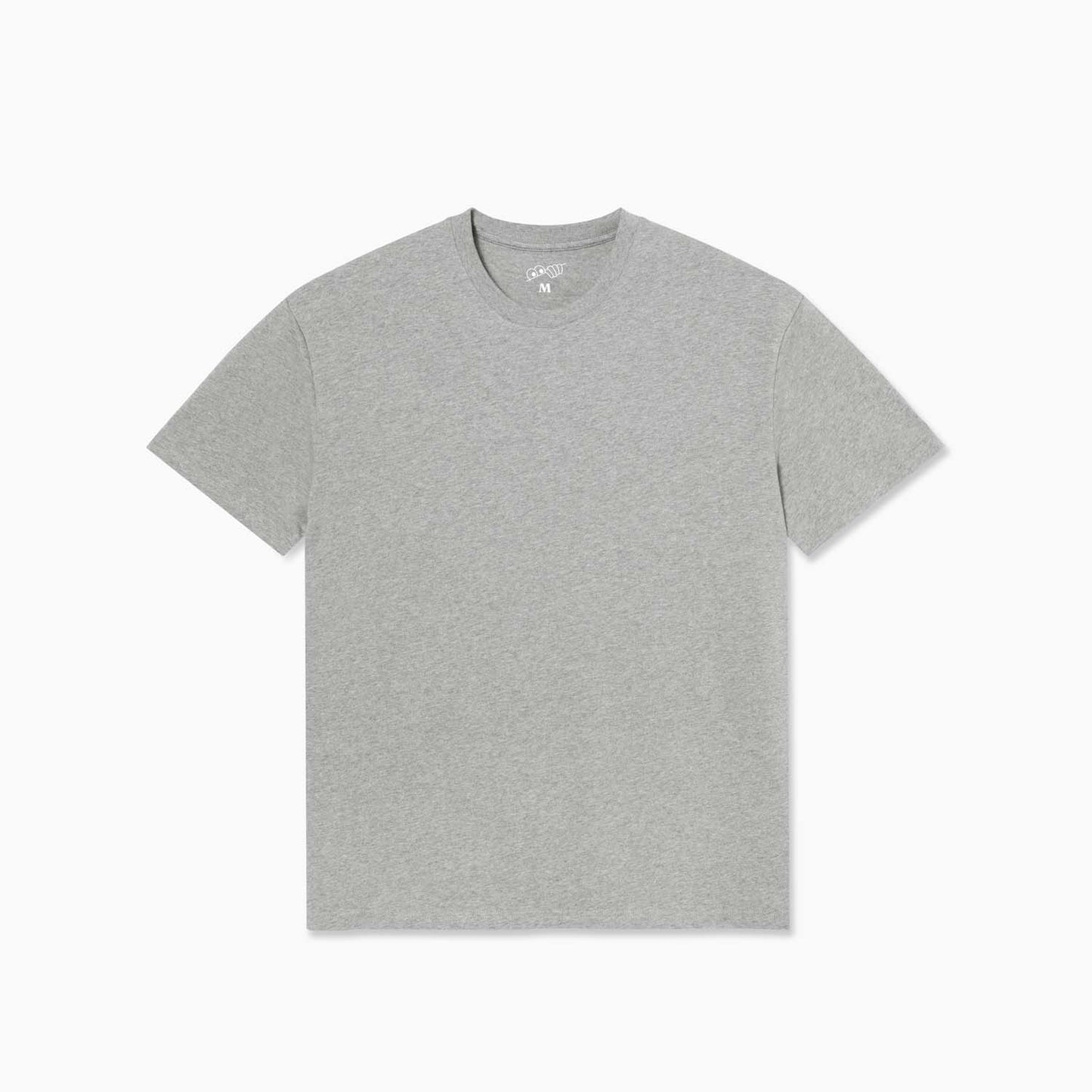 Eurostyle SS Tee (Grey Melange/White)