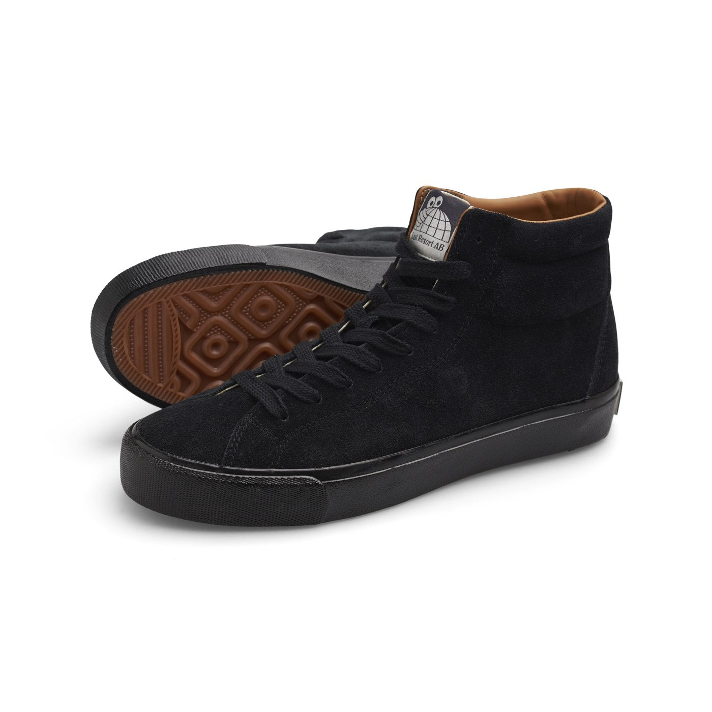 VM003-Hi Suede (Black/Black/Back)