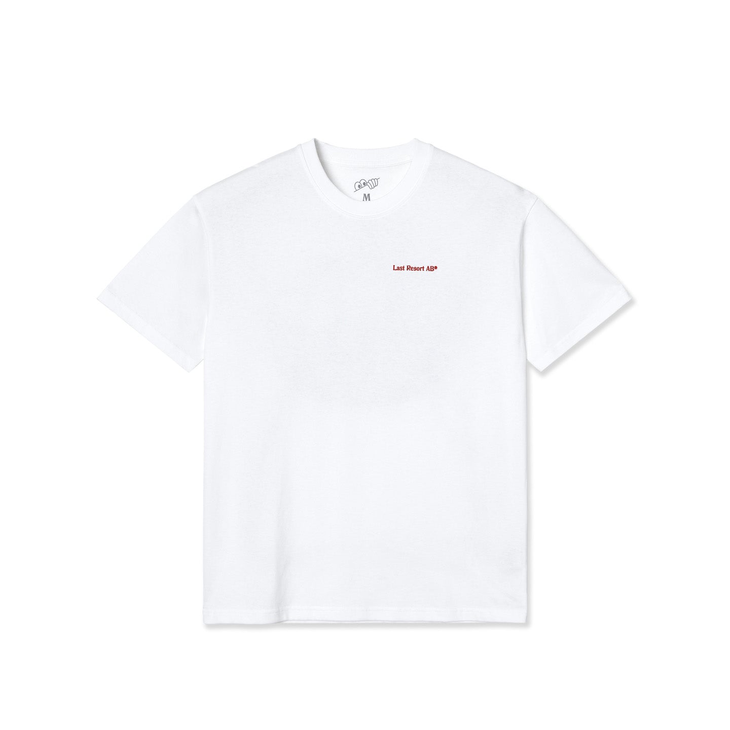 Atlas Monogram SS Tee (White/Old Red)