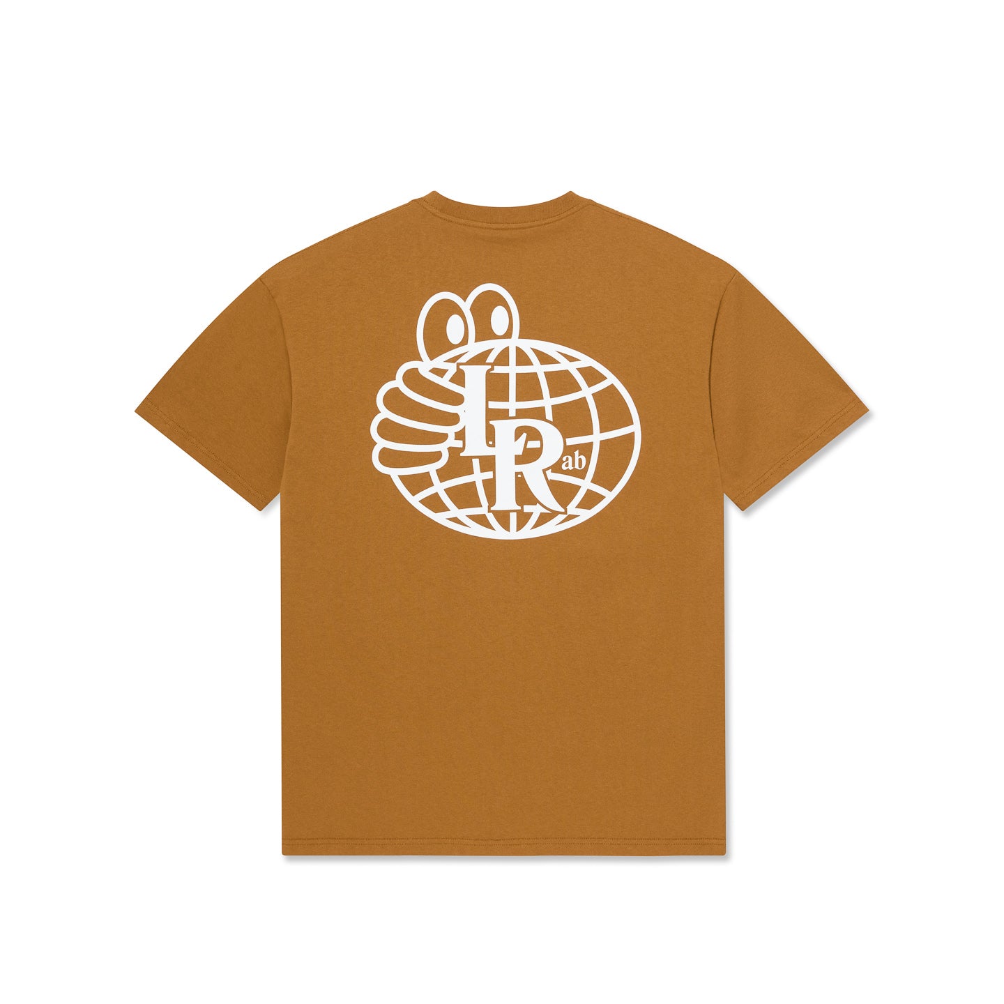 Atlas Monogram SS Tee (Golden Brown/White)