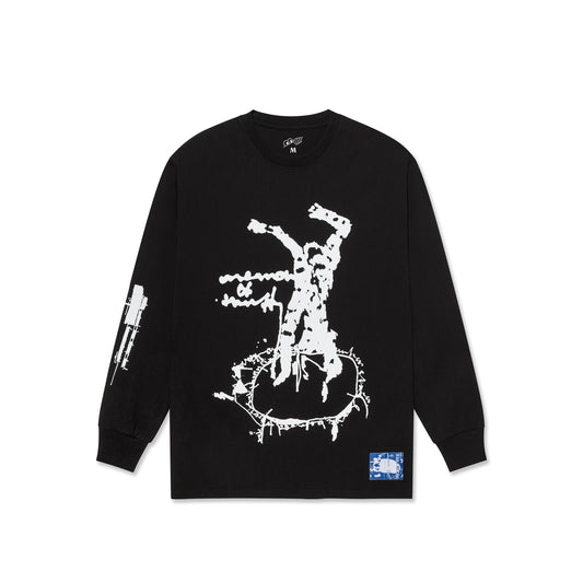 Memories LS Tee (Black/White)